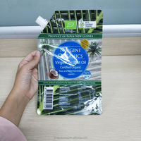 Pochette à bec droit 1l, 2l et sac d'emballage en plastique pour les huiles essentielles, savon liquide, échantillon gratuit