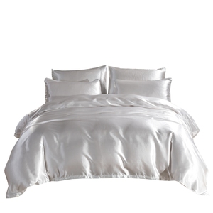 3 mảnh Duvet cover <span class=keywords><strong>Set</strong></span> (1 Duvet cover + 2 gối shams) satin lụa sang trọng siêu mềm microfiber <span class=keywords><strong>bedding</strong></span> Bộ sưu tập - Product Image 1