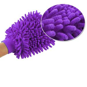 Manopla de limpieza de <span class=keywords><strong>coche</strong></span> de microfibra de chenilla con logotipo personalizado de alta calidad Manopla de lavado sin arañazos Premium para coches - Product Image 5
