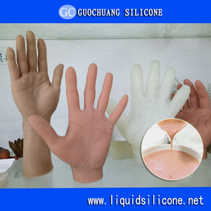 ยางซิลิโคนทางการแพทย์ชนิดนิ่มสำหรับทำอวัยวะเทียมแขนและมือ - Product Image 3