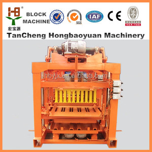 Machine automatique de fabrication de blocs de ciment de cendres volantes en QTJ4-40 Excellent produit pour la production de blocs de béton solides Composant de moule en Haïti - Product Image 4