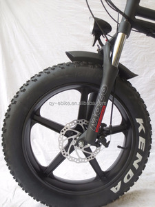 QUEENE/NUEVA <span class=keywords><strong>bicicleta</strong></span> eléctrica <span class=keywords><strong>plegable</strong></span> de neumáticos gruesos de 20 pulgadas con <span class=keywords><strong>bicicleta</strong></span> motorizada integrada de magnesio para el mercado de EE. UU. - Product Image 4