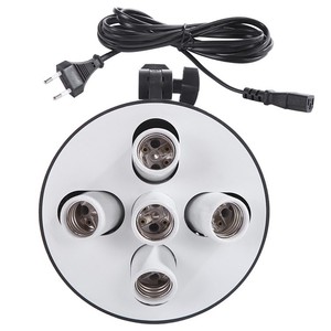 <span class=keywords><strong>Estudio</strong></span> de Fotografía con Softbox 5 en 1 E27, Soporte para 5 Bombillas, Caja de Luz para Fotografía - Product Image 3