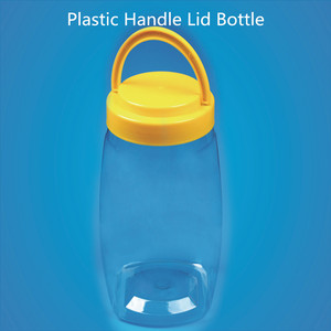 2600ml transparent plastic bottle with screw lid