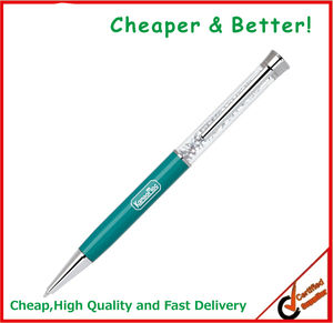 Bolígrafo De metal de cristal personalizado, promocional, barato, con diamantes de imitación - Product Image 3