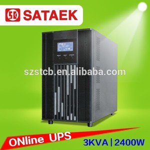 3KVA en línea y el tipo de batería incorporada, sobrecarga, sobrecalentamiento, protección del cortocircuito <span class=keywords><strong>UPS</strong></span> en línea - Product Image 1