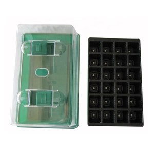 High Quality 24-Cell PS <strong>Mini</strong> Portable Indoor Grow Box Easily Assembled <strong>Wood</strong> Frame with Pressure Treated Nature Home <strong>Greenhouse</strong> - Product Image 3