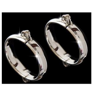 Эротические манжеты SM из нержавеющей стали на запястье с замком для мужчин и женщин - Product Image 3