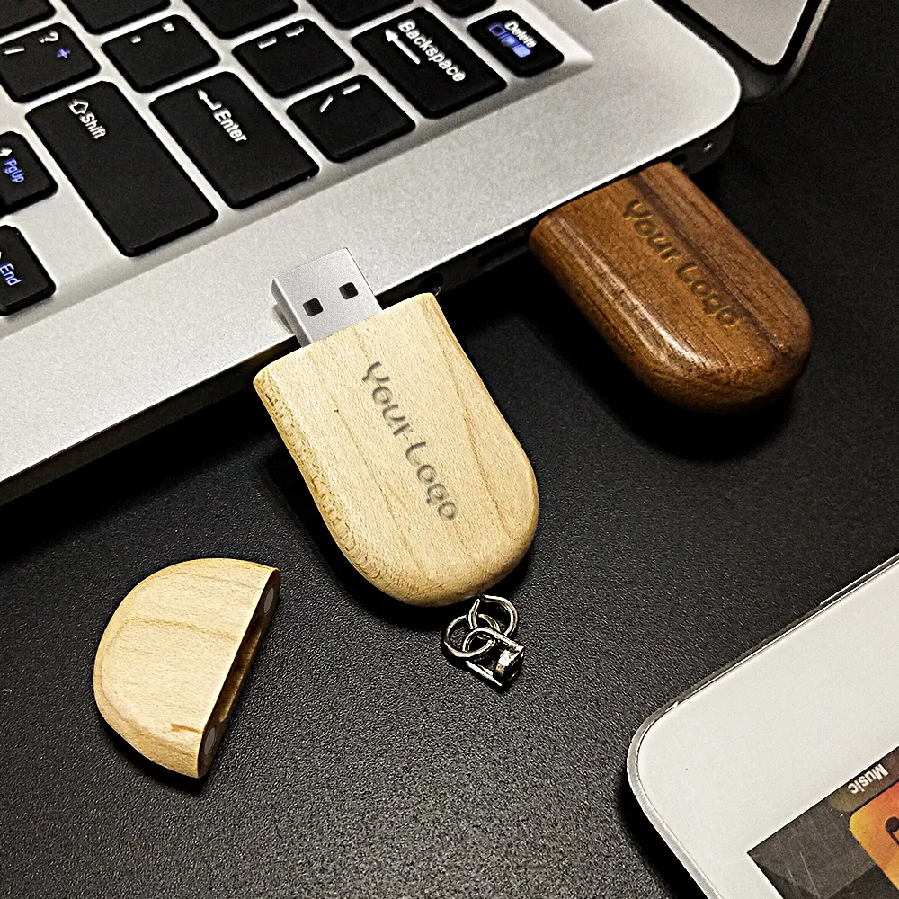 Jaster — clé USB en bois de mariage vierge, support à mémoire de 2 go, 4 go, 8 go, disque U