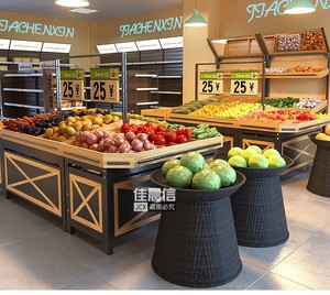 Estante para supermercado, estantería de verduras con ruedas, firme, gran oferta, directa de fábrica - Product Image 6
