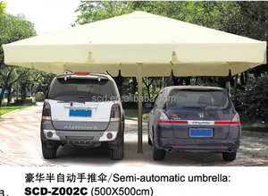 <span class=keywords><strong>Sombrilla</strong></span> de Playa Semiautomática de Lujo para Estacionamiento de Autos - Product Image 4