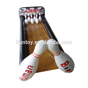 Juego de pista de bolos inflable al aire libre/Juego de bolos inflable Juegos deportivos de callejón/Bolera inflable para la venta - Product Image 4
