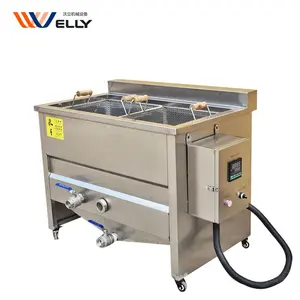 Competitive falafel fryer chicken nuggets wings fryer potato fries frying machine for sale