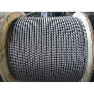 316 Stainless Wire Rope 316 Stainless Steel Cable Fishing Wire Rope Waring Net 1x19 7x7 Iwrc Wire