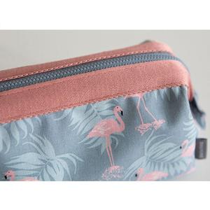 <strong>Best</strong> Selling Light Blue Flamingo Brush Organizer Custom Design Travel Cosmetic Pouch Makeup <strong>Bag</strong> Cosmetic <strong>Bags</strong> &amp; Cases