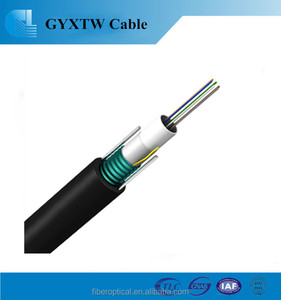 Hecho en china <span class=keywords><strong>aeria</strong></span> impermeable chaqueta DEL PE exterior GYXTW cable blindado - Product Image 2