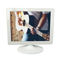 Wit Frame Vierkante Lcd Monitor 15 Inch Voor Laptop