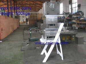 أمريكانا الأبيض مأدبة الزفاف البلاستيكية مقعد راتنج قابل للطي - Product Image 5