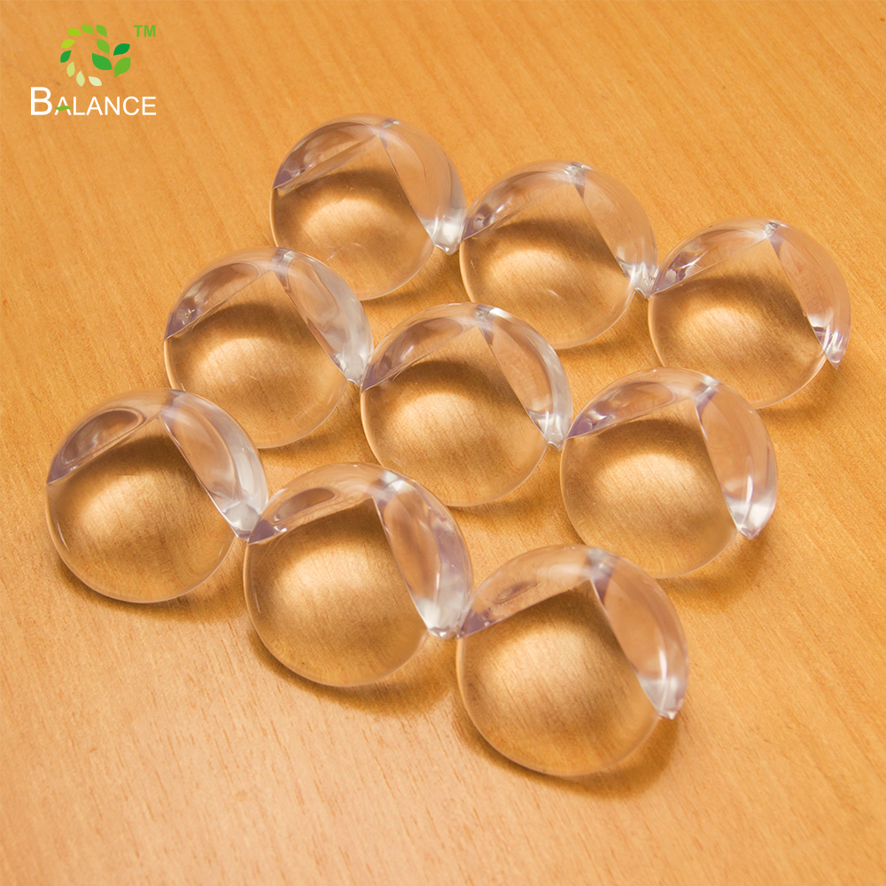 Безопасный для детей ежедневное использование продукта прозрачный Угловой протектор из ПВХ материал 16 углов в наборе полиэтиленовый пакет