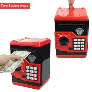Nuovo Grande Regalo del Giocattolo per I Bambini Bambini Codice Elettronico Scatola di Moneta Della Banca Piggy <span class=keywords><strong>Banche</strong></span> Mini ATM Moneta Elettronica per I Bambini giocattolo divertente - Product Image 3