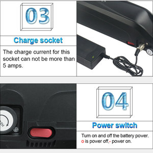 Batterie Li-ion pour vélo électrique Hailong Case, <span class=keywords><strong>48V</strong></span> <span class=keywords><strong>13Ah</strong></span>, pour 1000w 8Fun BBSHD, avec chargeur, en stock en Allemagne - Product Image 3