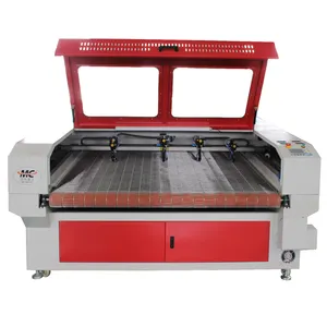 4 heads cnc textile industry automatic clothing fabric laser cutting machine price MC 1610