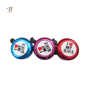 Vente en gros de cloches de vélo colorées de Chine "J'aime mon vélo" <span class=keywords><strong>klaxon</strong></span> de vélo en métal - Product Image 6