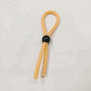 Rc Mannen Volwassen Seksspeeltjes Romantiek Stijlmaat Verstelbaar Oranje Acryl Kraal Gloeiende Milieuvriendelijke Wasbare Party Gebruik Haan Ring - Product Image 3