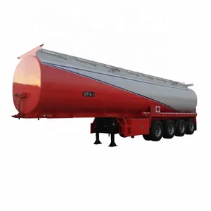 4 assen 45000 60000 Liter diesel olietanker trailer Brandstof Vervoer Tank Semitrailer