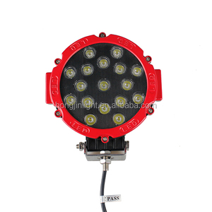 Coche campo a través luz 7 pulgadas 51 W LED trabajo luz spot 12 V 24 V para camiones granja marina máquina Accesorios para - Product Image 2