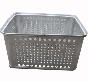Bandeja <span class=keywords><strong>de</strong></span> Aluminio Perforada 2025 para Almacenamiento <span class=keywords><strong>de</strong></span> Mariscos, Proceso Blister, con Canasta y Caja <span class=keywords><strong>de</strong></span> Aluminio - Product Image 5