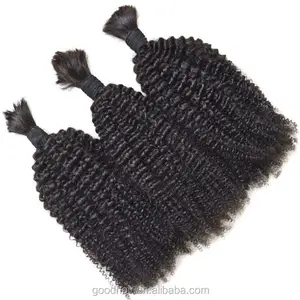 afro curly weaving natural cambodian hair free shipping human hair bulk best selling products in america