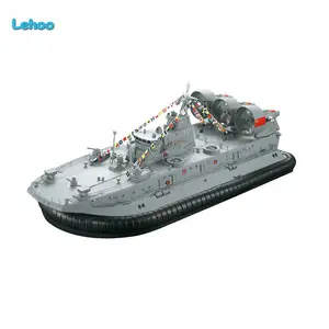 Jouets chauds de Chine 1:110 Échelle 3CH 2.4G RC Amphibie Aéroglisseur ZUBR Classe A.C. grande taille rc <span class=keywords><strong>bateau</strong></span> à vendre - Product Image 1