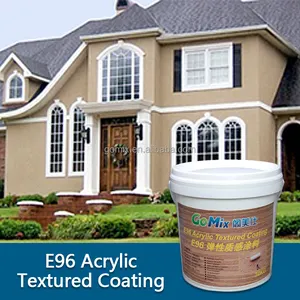 Texture Coating Paint Mould And Dirt Resistant Stucco Wall Coating E96 Textured Render Paint