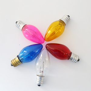 E14 E12 color <span class=keywords><strong>bombilla</strong></span> incandescente 7 W 10 W 15 W decorativo pequeño noche <span class=keywords><strong>bombilla</strong></span> lámpara C7 C9 - Product Image 2