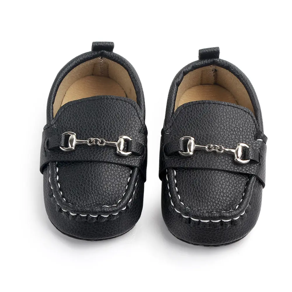 Spring&autumn soft leather toddler baby boy shoes baby dress shoes