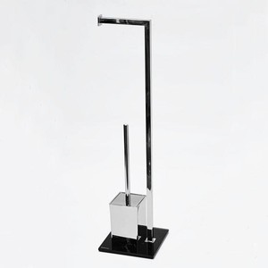 Porte-papier hygiénique en métal sur pied - Product Image 2