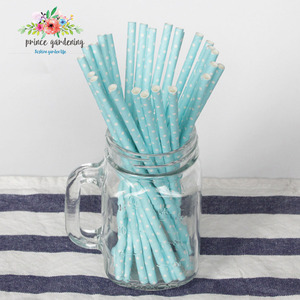 Nueva China promocional Biodegradable beber paja Día de San Valentín y la boda paja de papel - Product Image 1