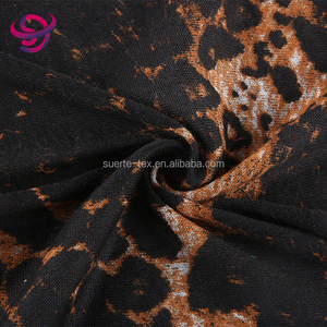 Haute qualité nouveau design velours <span class=keywords><strong>jersey</strong></span> en gros tricot polyester tissu imprimé - Product Image 1