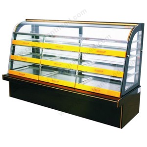 Vitrinas Comerciales Multifuncionales de 1.2M y <span class=keywords><strong>4</strong></span> Niveles para Exhibición de Pasteles y Productos de Panadería - Product Image 2