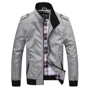 Chaquetas de cuello levantado para <span class=keywords><strong>hombre</strong></span>, chaqueta informal <span class=keywords><strong>juvenil</strong></span>, precio al por mayor de China, novedad de otoño - Product Image 3