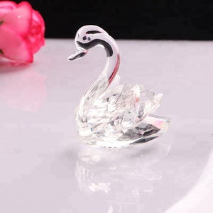 Vendita calda all'ingrosso produttore di cigno di cristallo della cina fabbricazione, cristallo di vetro cigno per i regali di nozze - Product Image 2