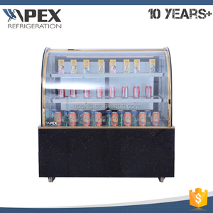 China Continental refrigerador vitrina vitrina panadería pastel de Estilo Europeo para el <span class=keywords><strong>supermercado</strong></span> o en la cocina - Product Image 5
