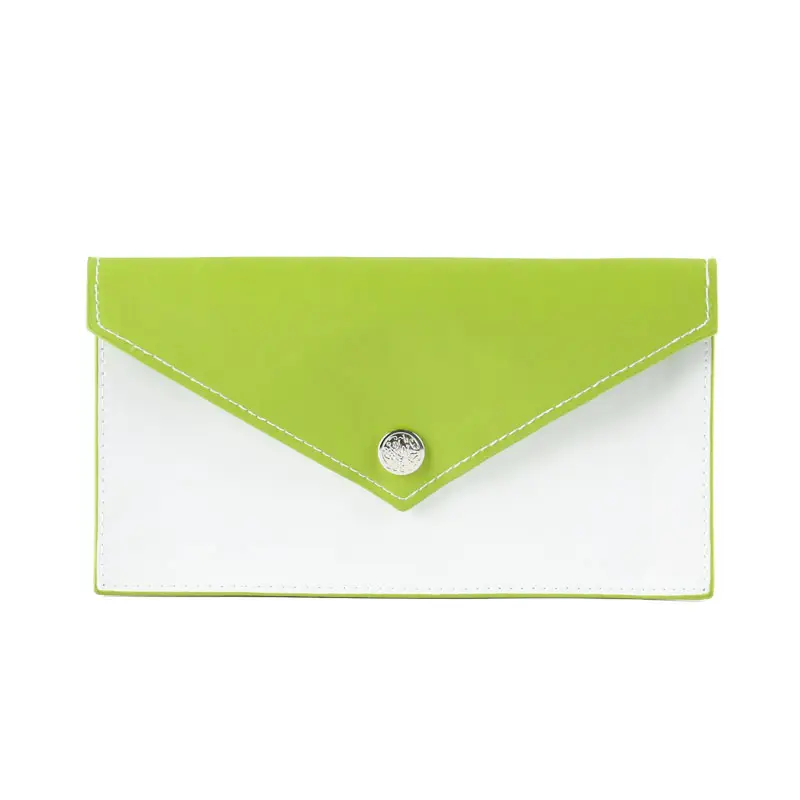 Lady Fashion Pu Lederen Envelop Clutch Bag Grote Hangende Portemonnees En Handtassen Custom Logo