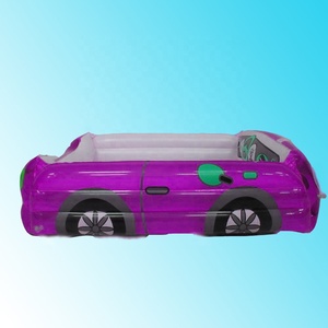Piscina Gonfiabile per Bambini in PVC da 5MM, Design Auto, Ecologica, Impermeabile, Pieghevole, Portatile e Leggera per l'Estate - Product Image 2