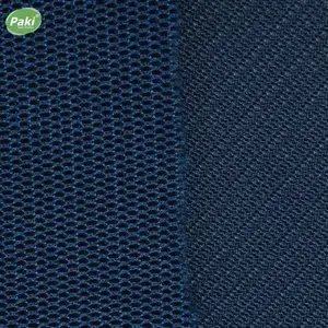 Tissu à mailles d'air 3D polyester 330GSM, 1 paire de chaussures de sport, en stock