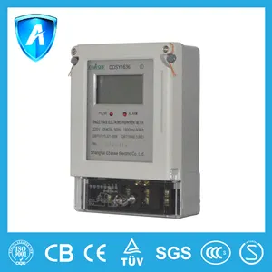 suministro ISO9001 DDSY1636 certificada prepago medidor eléctrico
