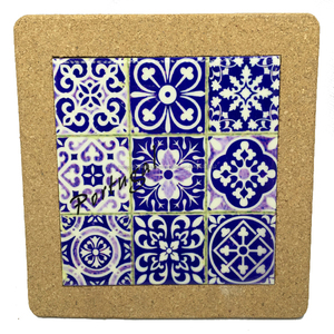 Resistente al calor de <span class=keywords><strong>la</strong></span> cocina de cerámica titular pad con corcho - Product Image 3