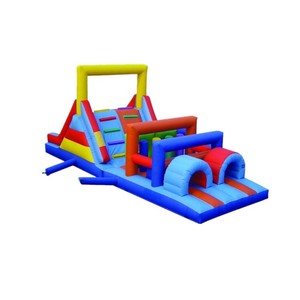 Campo de obstáculos inflable comercial para Parque de Atracciones 5K para niños y adultos, juego deportivo inflable, túnel de obstáculos, obstáculo hinchable - Product Image 3