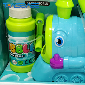 Nouveau produit Jouet de train amusant à manivelle Pistolet à bulles pour enfants Boule à bulles magique - Product Image 3